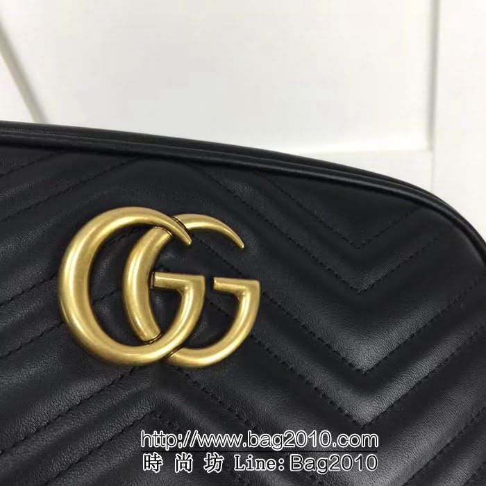 GUCCI古馳頂級原單 新款專櫃品質 實物實拍 447632克色鏈條單肩斜跨包 HY1201
